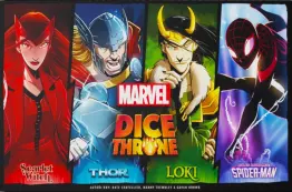 Marvel Dice Throne: Scarlet Witch, Thor, Loki, Spider-Man - obrázek