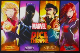 Marvel Dice Throne: Captain Marvel, Black Panther, Doctor Strange, Black Widow - obrázek